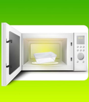 Clear Microwavable Rectangular Container with Lid 750ML (500Pcs of Box)