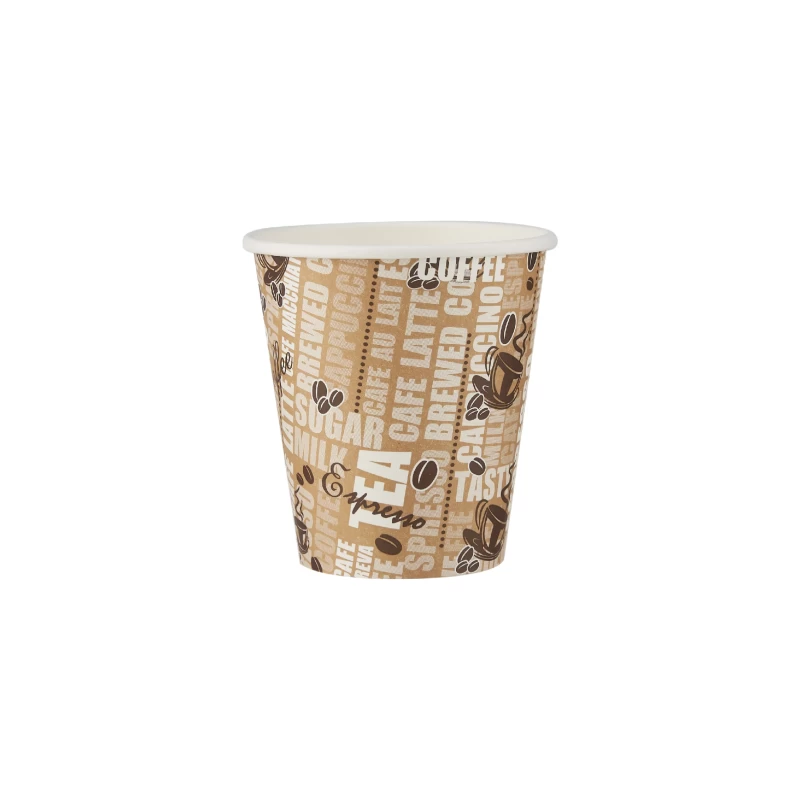 Printed Single Wall Paper Cups ( Pieces 1000 )