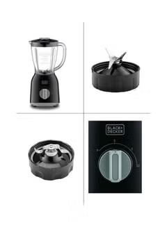 Juice Extractor With Blender And Extra Jar 400.0 W JE400-B5+BX365PR-B5/Bundle White/Black/Clear