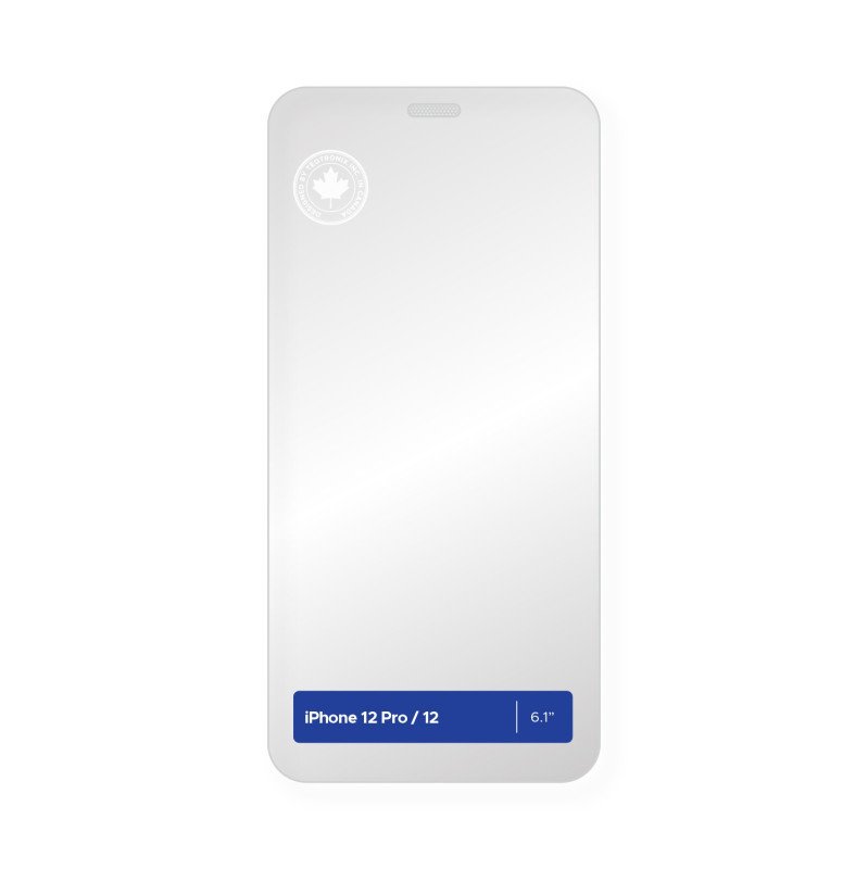 Levelo Anti-Static Clear Twice Tempered Screen Protector For iPhone 12 / 12 Pro 6.1" - Clear