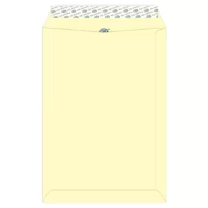FIS Color Envelopes Peel & Seal, Pastel Colors, Pack of 50 Pcs. Cream Color, C4 (324 x 229 mm), 80 GSM - FSEC8027PC50