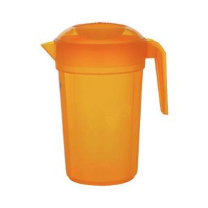 Royalford Beaker 5000Ml With Handle Portable - Plastic - Orange - 5 LITER