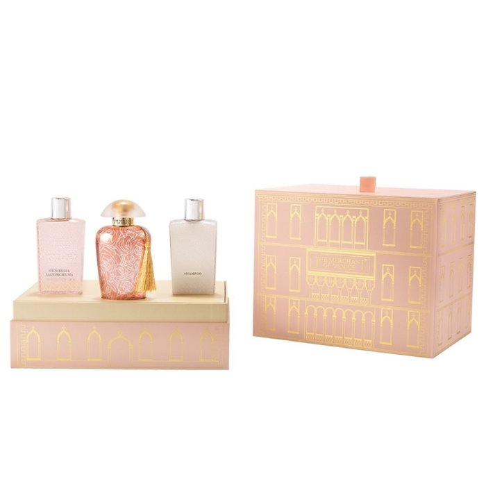 THE MERCHANT OF VENICE ROSA MOCENIGA (W) SET EDP 100ML + SHAMPOO 80ML + SG 80ML