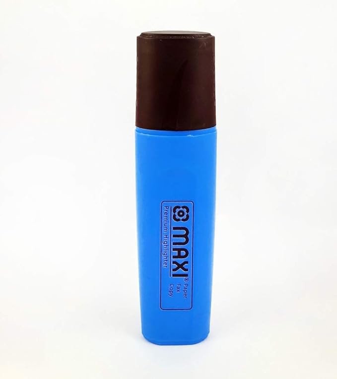 Maxi Fluorescent Premium Highlighter - Blue