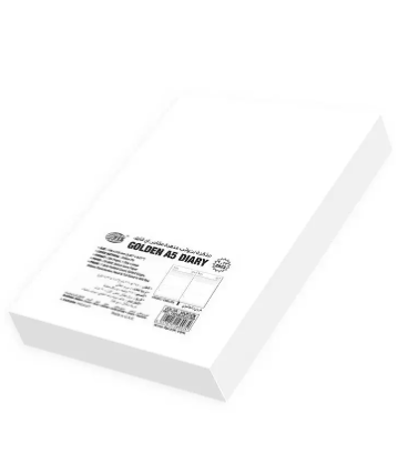 FIS Golden Diary 2023 (Arabic/English) A5, Italian PU, 1-Side Padded, Maroon - FSDI20AEG23MR