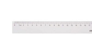 DELI RULER PLASTIC CLEAR 20 CM 5PCS E6220 (BTS)