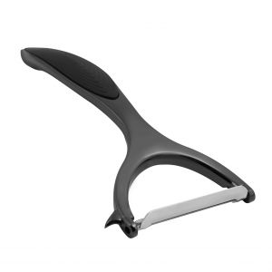 Royalford Zinc Alloyed Triangle Vegetable Peeler - Black
