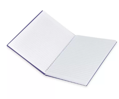 5-Piece FIS Spiral Hard Cover Notebook Single Line 9X7 Inch, 100-Sheets - FSNBS971905
