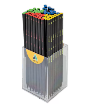 Adel Black Natural Trio Pencil Hb, Dipped - ALPE2061130635