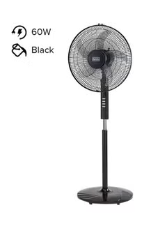 Pedestal Stand Fan 60.0 W FS1620-B5 Black