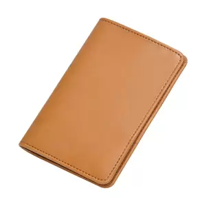 FIS Brown Polyurethane For Unisex - Passport Wallet - FSGNPBR