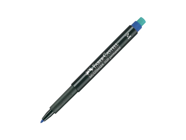 Faber Castell Multimark 1525 Permanent Medium 1.0mm, Blue