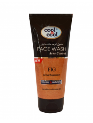 COOL & COOL FIG ACNE CONTROL FACE WASH FOR MEN 150ML F1563