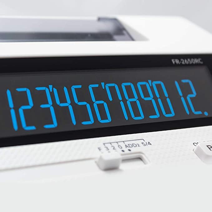 CASIO FR-2650RC PRINTING CALCULATOR