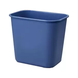 FIS Waste Baskets Rectangle Shape, Blue Color, Height 29.5 cm - FSWA8813BL