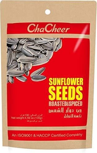 Chacheer Roasted & Spiced Sunflower Seeds, 130g