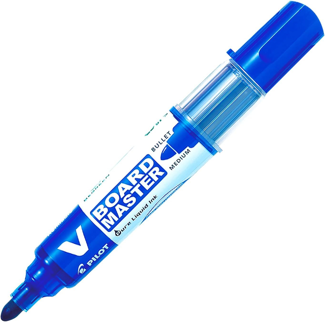 Pilot V Board Master Whiteboard Marker Bullet - Blue (box/12pcs)