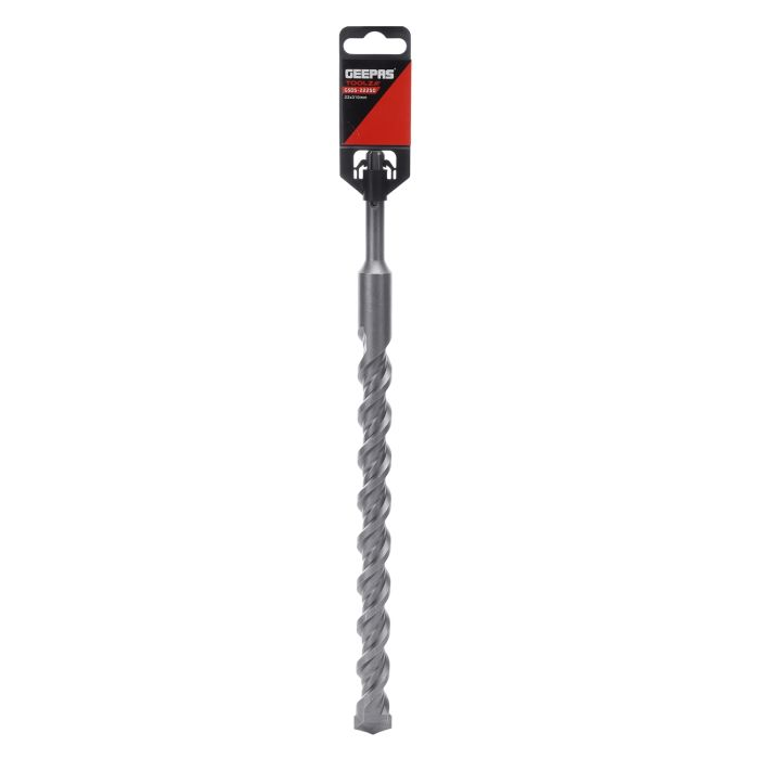 Hammer Drill Bit, Cross Drill Bit(250mm Working Length) - SDS-Plus Electric Hammer Impact Drill Bit - Ideal To Drill Holes In Concrete Ceramic Tile Stone Metal Plastic & Multi-Layer Materials