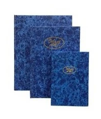 Deluxe Ruled Manuscript Register Book 3QR, A4, 210x297 mm, 144 Sheets