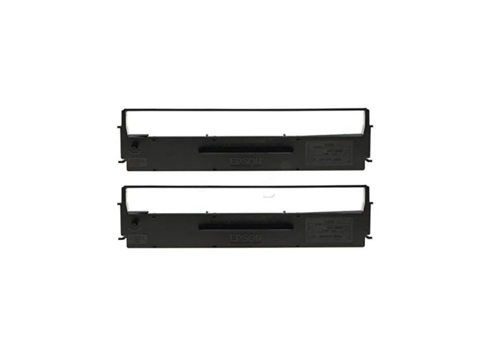 Epson LQ-300+, 300+ii, 350 Black Ribbon Cartridge (S015633)