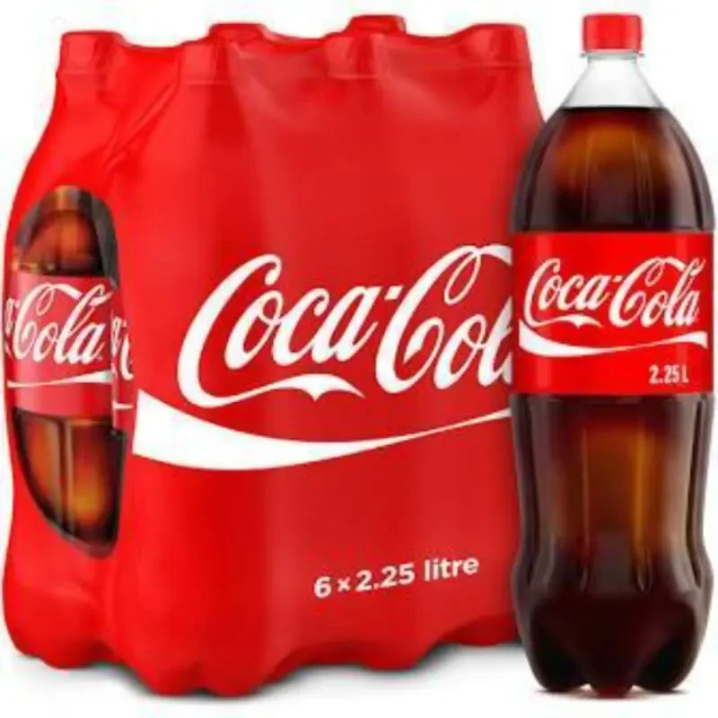 Coca Cola Carbonated Soft Drinks 2.26 Lt x 6