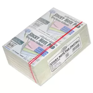FISSticky Note Pad, 3X4 inches, Pack of 12, Pastel Green 100 Sheets -FSPO34LGR