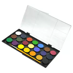 Adel Water Color 30 mm, Pack of 21 Colors with Brush - ALWC2290931100