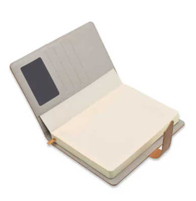 Fis 2023 A5 Diary Arabic English Vinyl Hard Sewn Cover Brown -FSDI80AE23BR