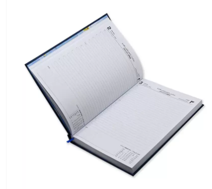 FIS 2023 Executive Diary (Arabic/English) Vinyl Hard Cover Blue - FSDI88AEN23BL