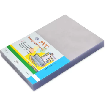 Fis Clear Transparent Pvc Binding Sheets - 250 Micron, Pocket Of 100 Pieces