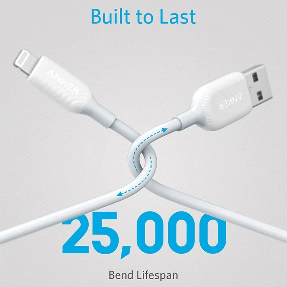 Anker Powerline Micro USB White 3ft A8812H21