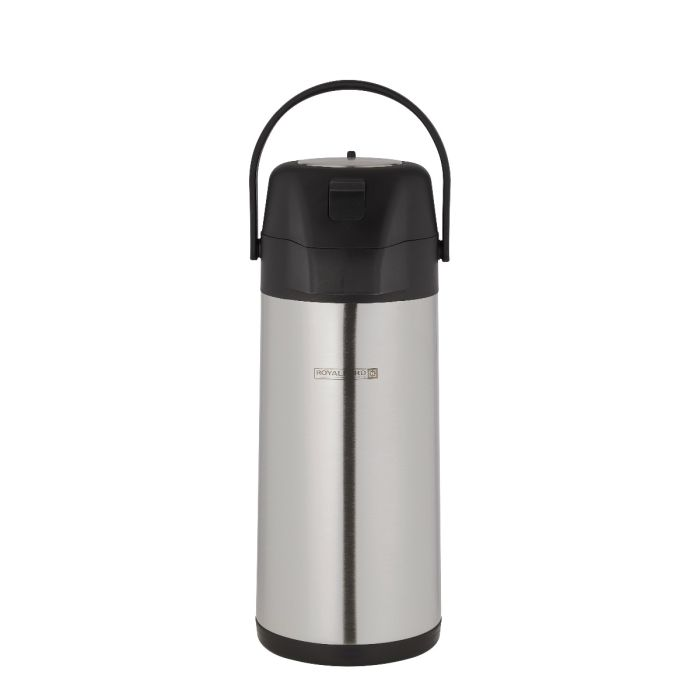 Airpot Flask, Double Wall Vacuum Insulation, 2500ml, RF10530 | Durable Stainless Steel Inner Pot | Portable & Leak-Resistant | Perfect For Camping, Hiking Etc