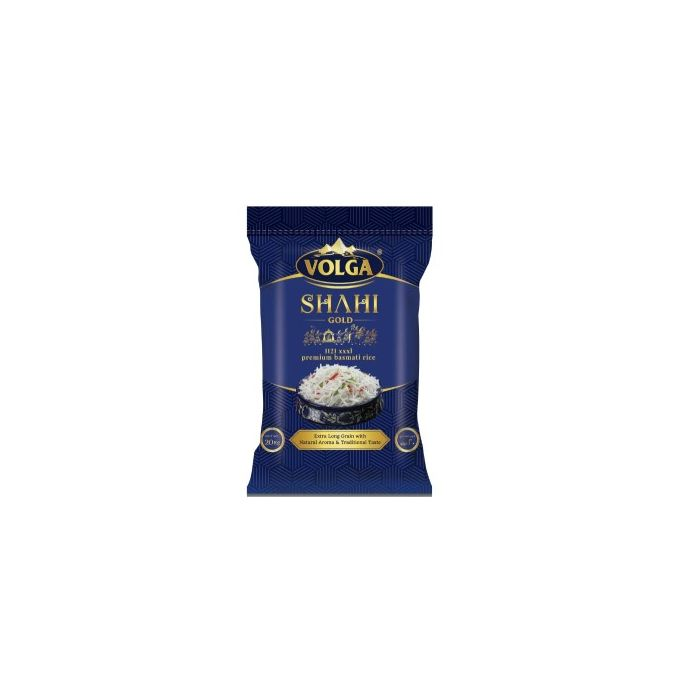 Volga Shahi Gold 1121 XXXL Basmati Rice 20 Kg