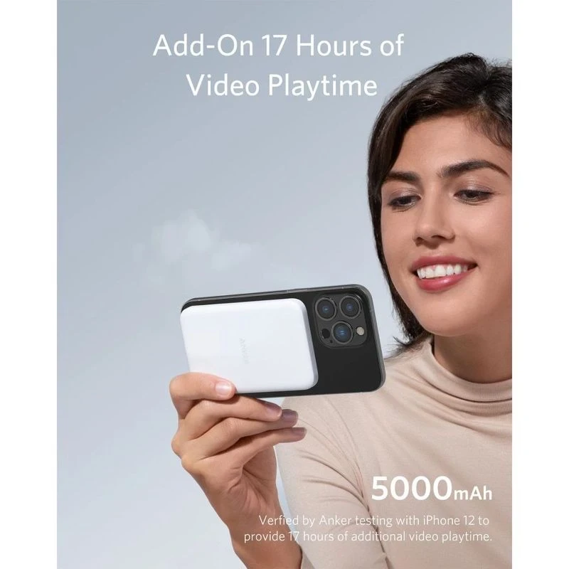 Anker 633 Magnetic Wireless Charger MagGo White