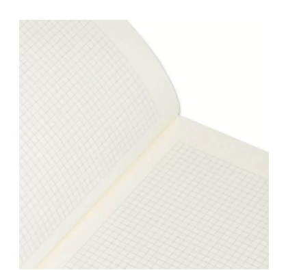 FIS PVC Soft Cover Note Book, Size A4, 5mm Square with Border 80 Sheets, Maroon - FSNBPV5MMA480MR