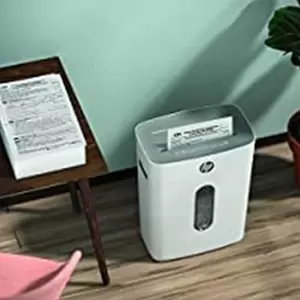 HP OneShred 8CC Shredder Security Level P-4 Cross Cut 8 Sheets - OLSR2809