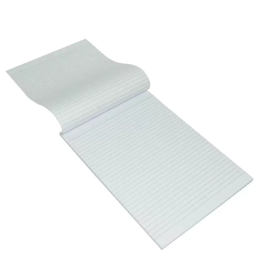 10-Piece FIS International Writing Pads, Single Ruled, A4 Size (80 Sheets x 10 Pcs) - FSPDA4INT2