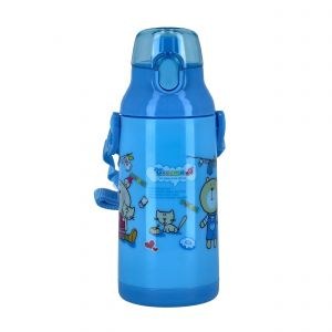 Royalford 350Ml Water Bottle - Plastic - Blue