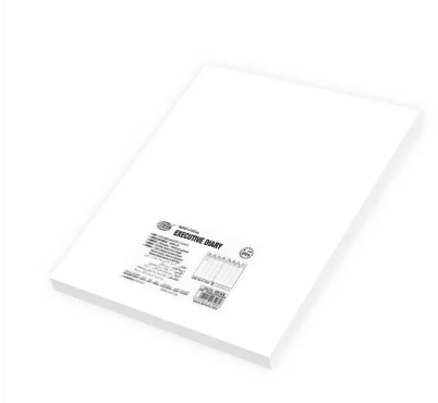 FIS 2023 Executive Diary (Arabic/English/French) Italian PU 1-Side Padded Sewn Cover Brown - FSDI89AEFPU23BR