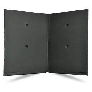 FIS Signature Book, Italian PU Material Cover, 18 Sheets with Gift Box, Black Color, 240 x 340 mm - FSCL18BKD1