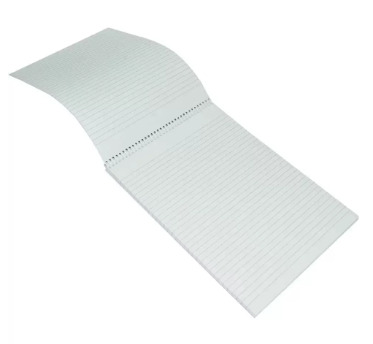 10-Piece FIS Writing Pad Burj Al Arab Design, Single Ruled With Micro Perforation with Top Spiral, A4 Size (80 Sheets x 10 Pcs) - FSPDA4SPPF80