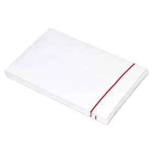 FIS Sticky Note Pad, 4X6 inches, Pack of 6, Plain Pastel White -FSPO4X6PLPWH