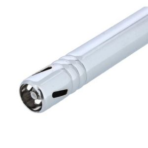 Royalford Gas Lighter Strong And Sturdy Design - Stainless Steel - Black