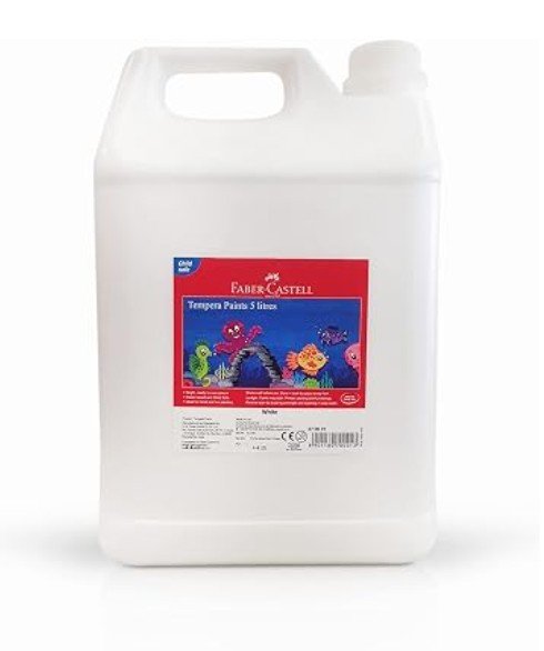 Faber-Castell Tempera Paints 5 Litres White