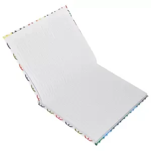 100 Sheets ,LIGHT Hard Cover Notebook , Pack of 5, Size:9X7 Inches -LINB971001307
