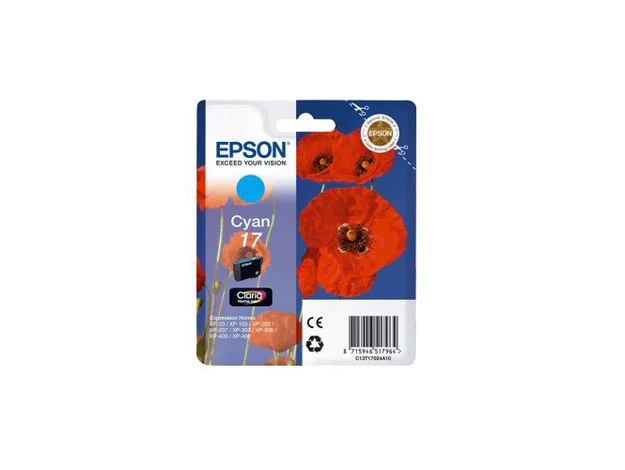 Epson T1702 Cyan Ink Cartridge