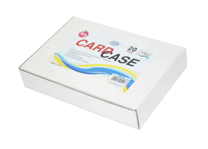 20-Piece FIS Card Case Clear A5 - FSCIA5