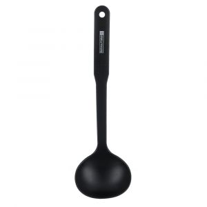 Royalford Soup Ladle - Nylon - Black