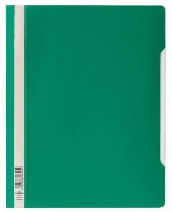 DURABLE CLEAR VIEW FOLDER - GREEN - 2570-05