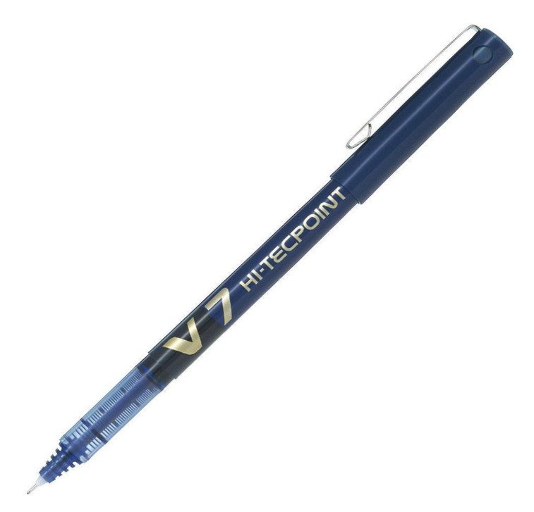 Pilot V7 Hi-Tecpoint BX-V7 Roller Ball Pen 0.7mm Blue